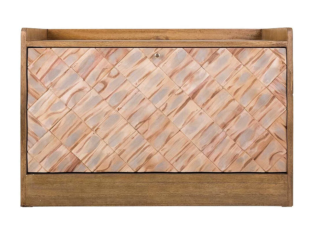 Gestoffeerde houten stoel met unieke stijl en comfort