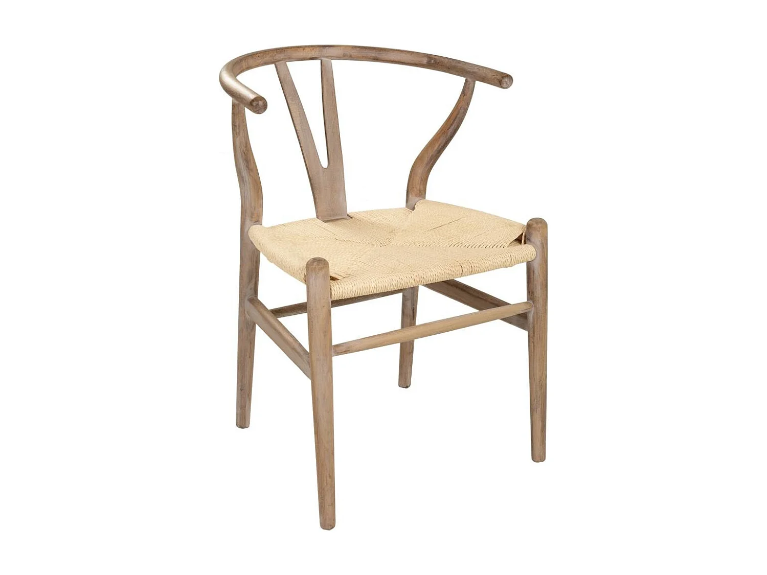 Brauner Holzsessel 50x41x44/77h cm