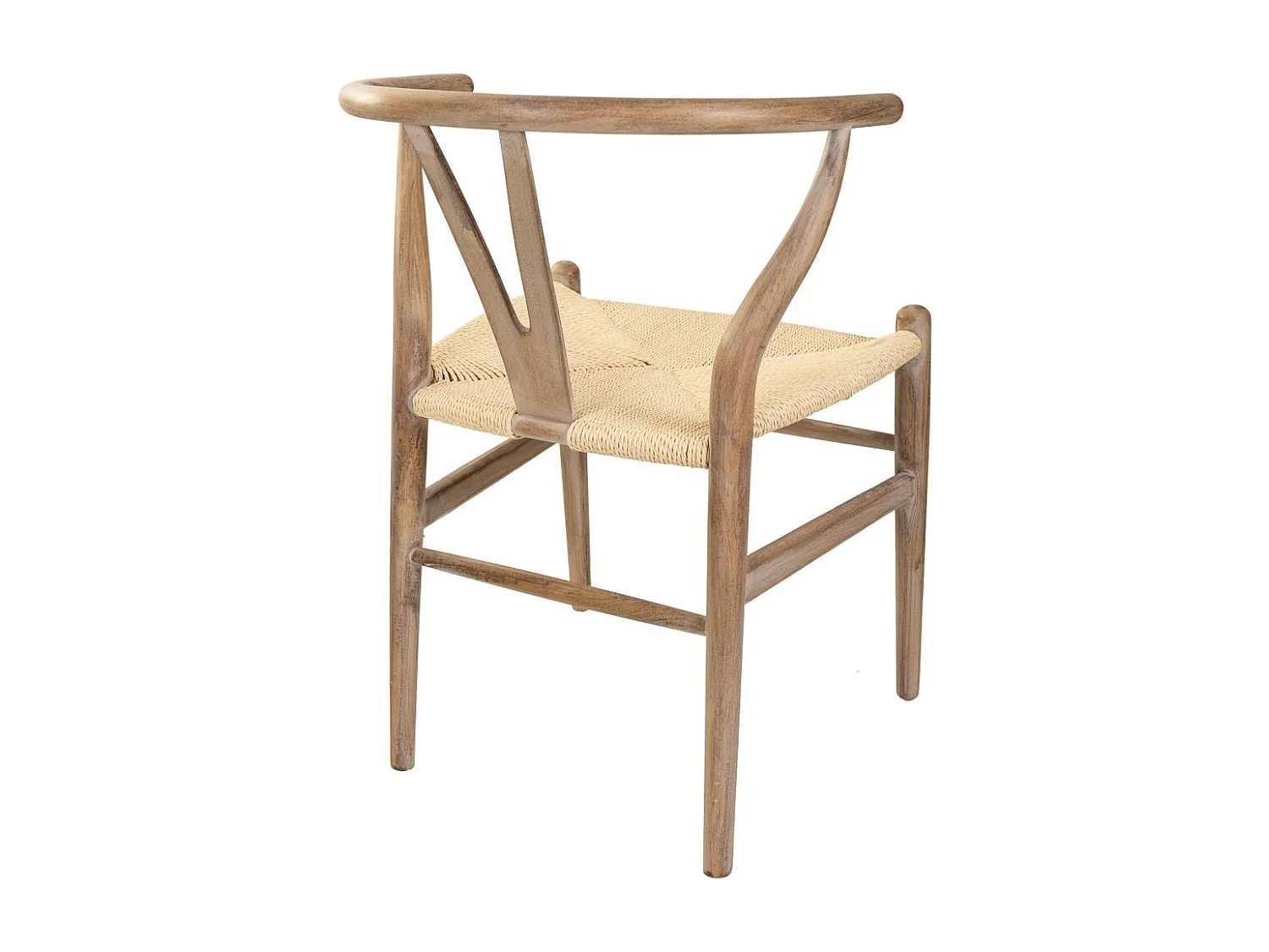 Brauner Holzsessel 50x41x44/77h cm