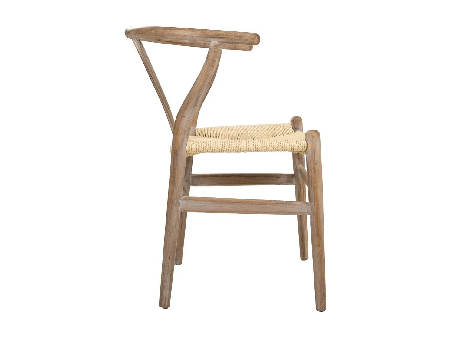 Sillón de madera marrón 50x41x44/77