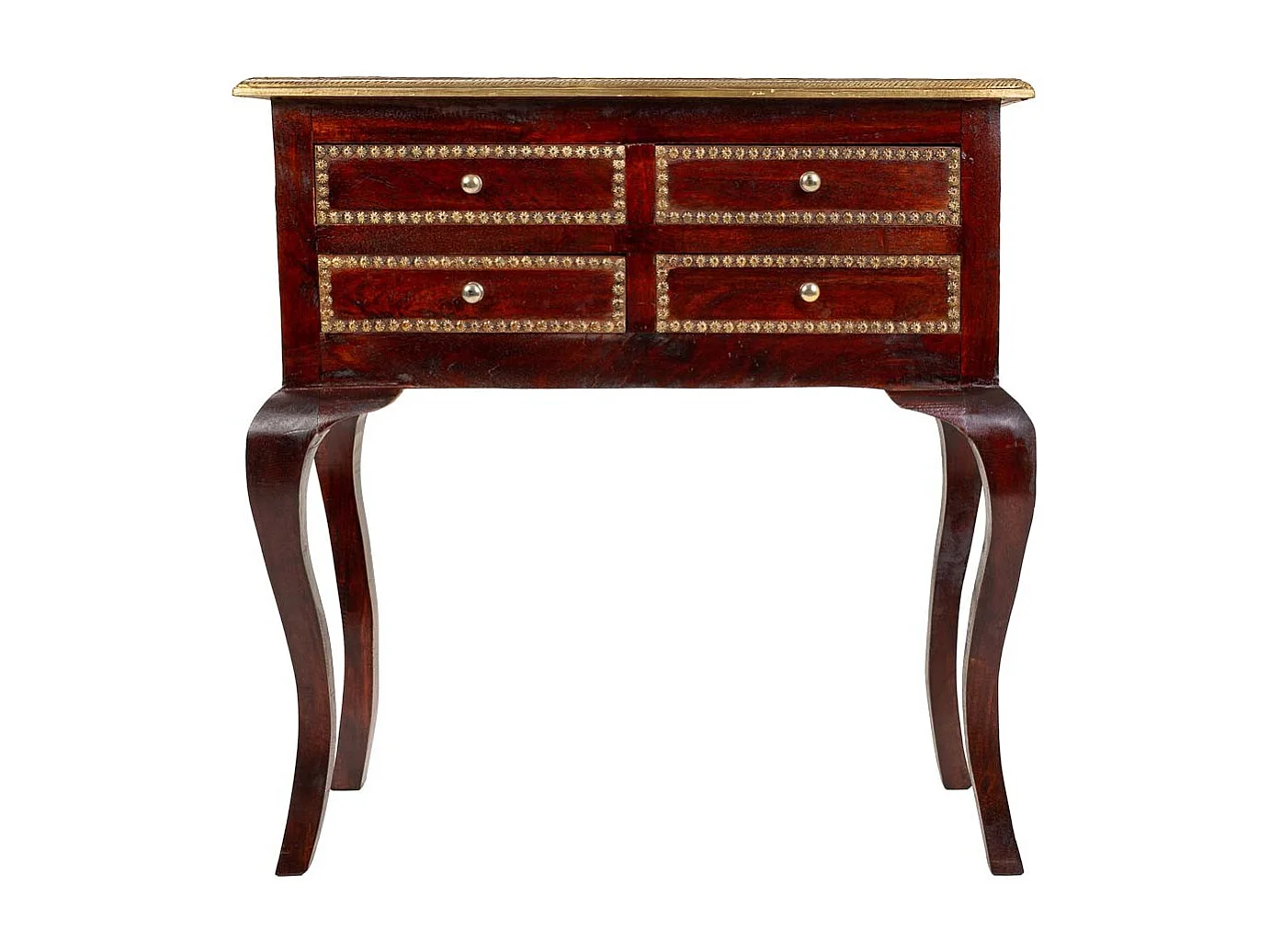 Braune Holzhalle 71x33x73,5h cm