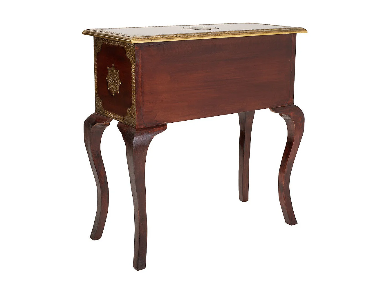 Braune Holzhalle 71x33x73,5h cm