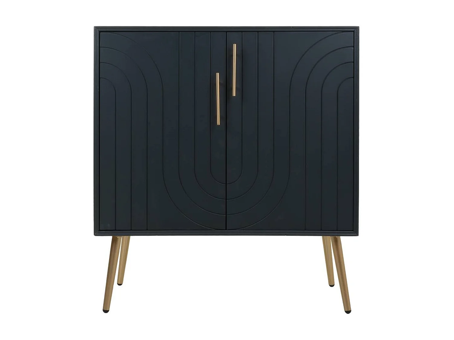 Recibidor de madera y metal 75x37x84,5