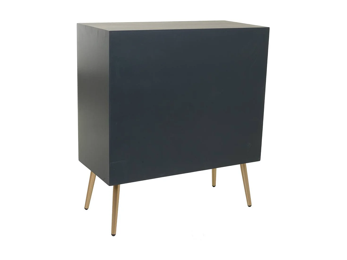 Recibidor de madera y metal 75x37x84,5