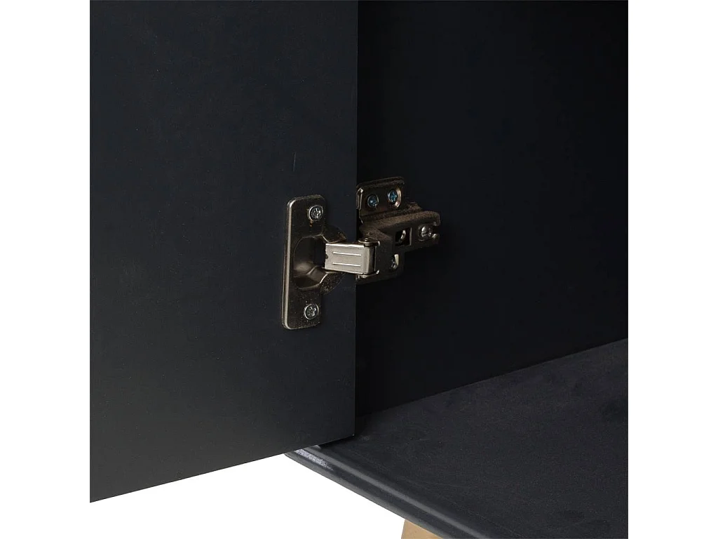 Recibidor de madera y metal 75x37x84,5