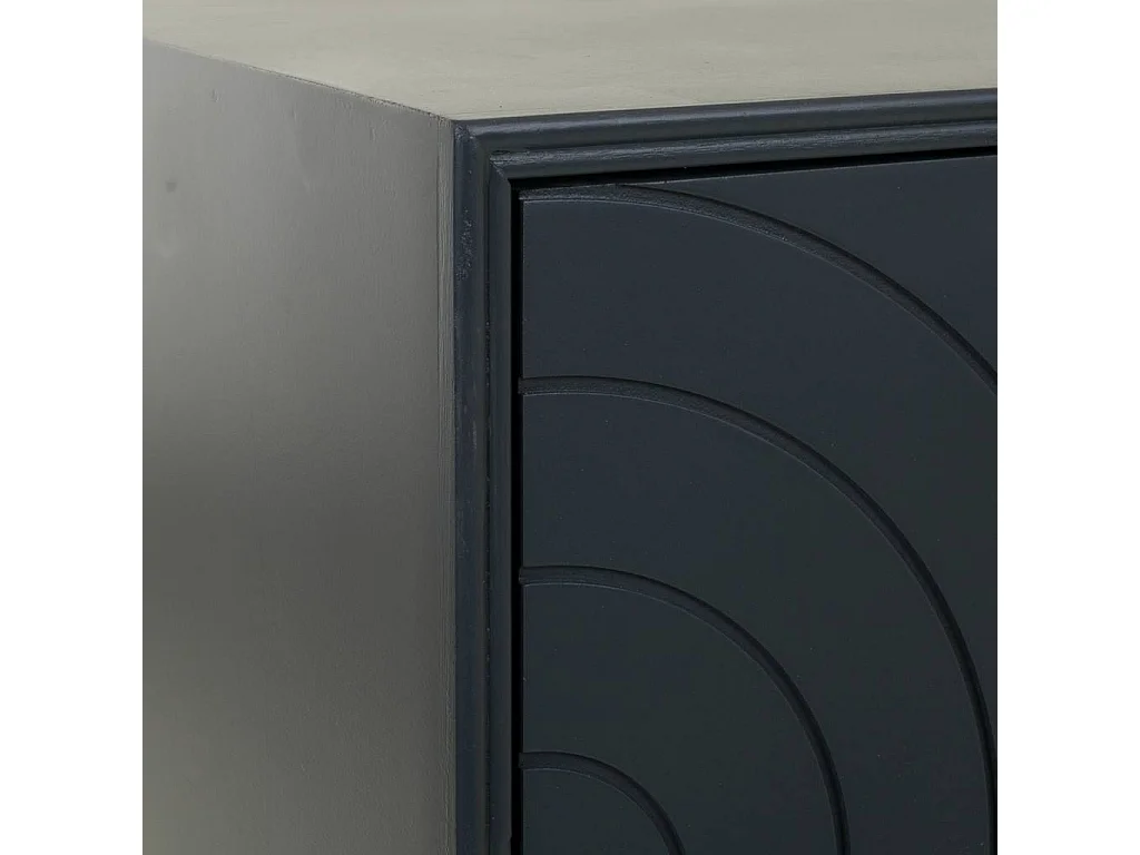 Recibidor de madera y metal 75x37x84,5