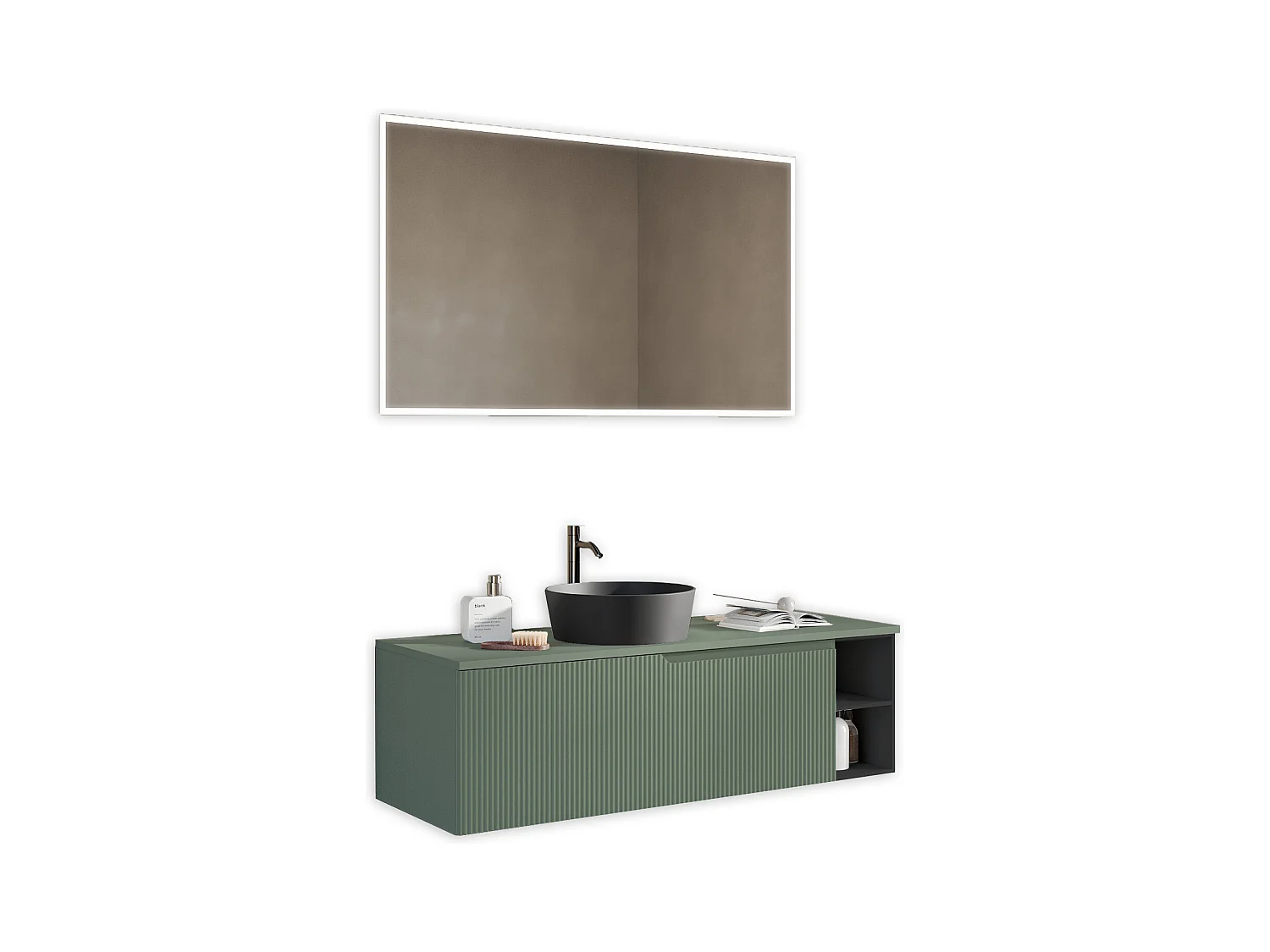 Composition 5 pieces VENERE vert sage