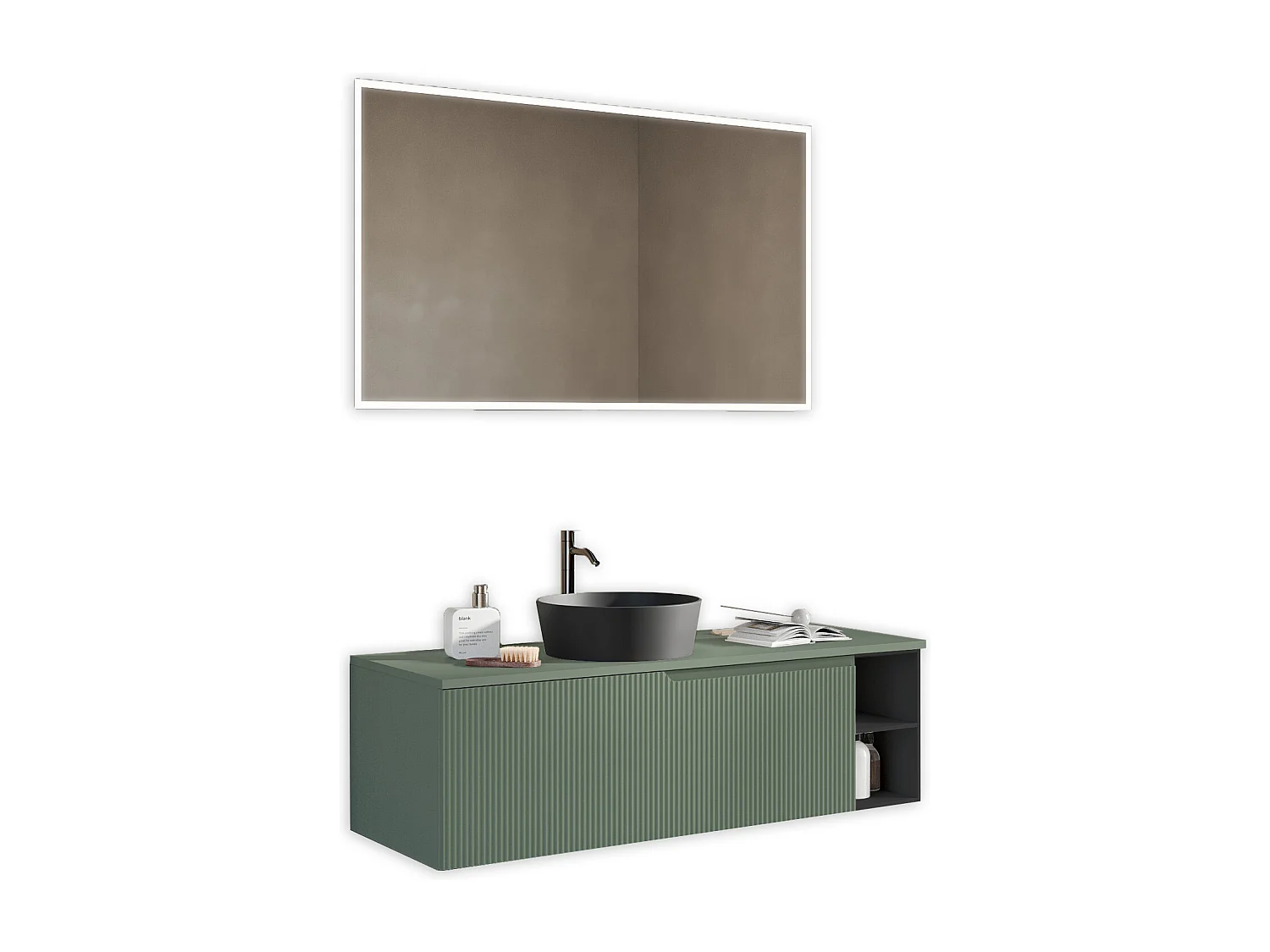 Composition 5 pieces VENERE vert sage