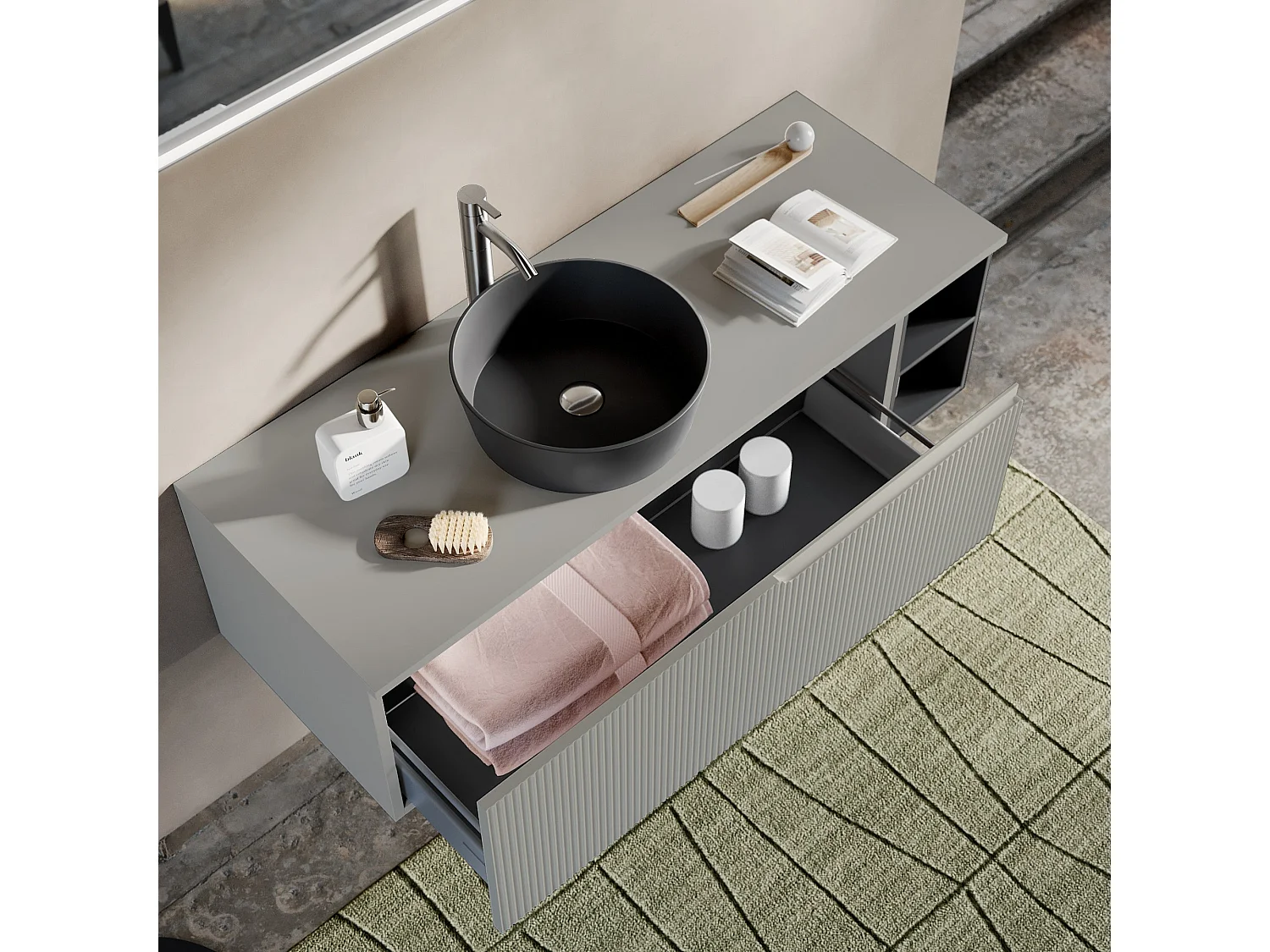 Composition 5 pieces VENERE gris