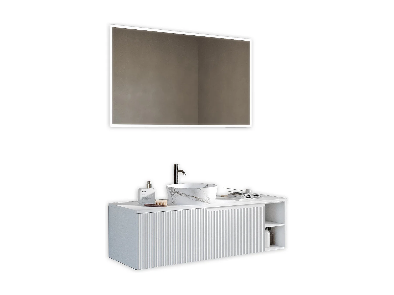 Composição 5 peças VENERE branco