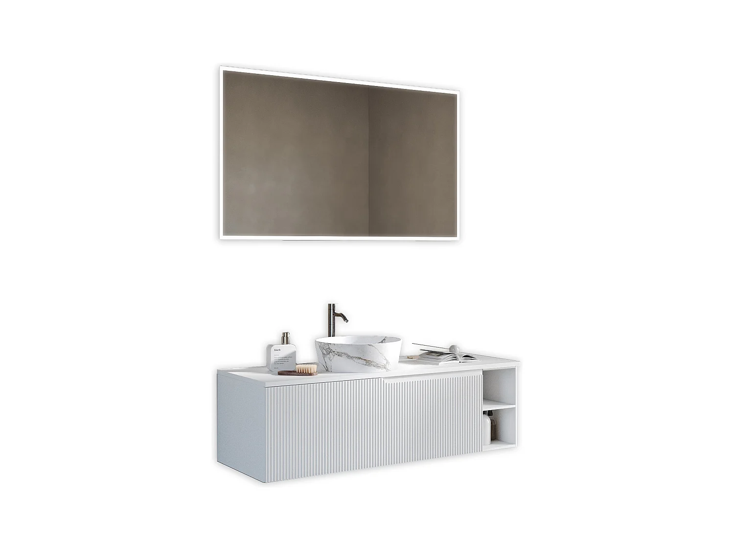 Composition 5 pieces VENERE blanc