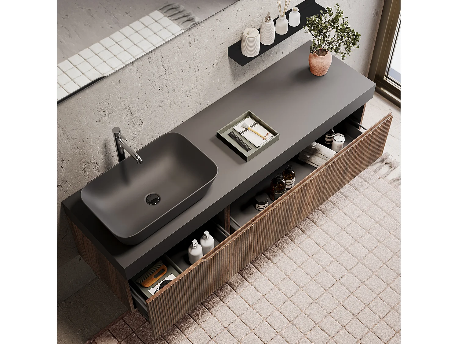 Komposition 7-teilig VENERE Rio-Eiche