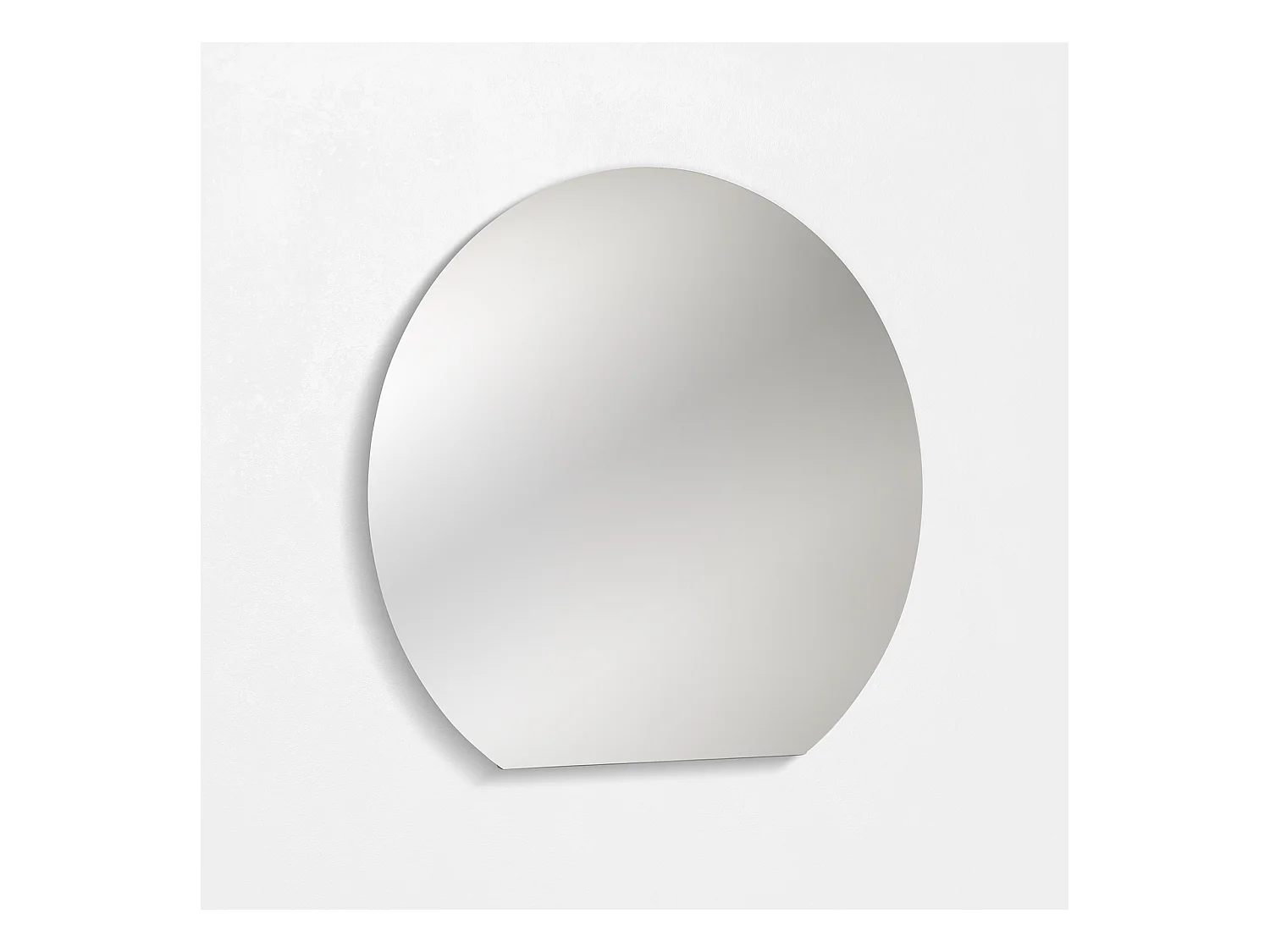 Composition vasque droite 4 pieces VENERE chène/blanc mat