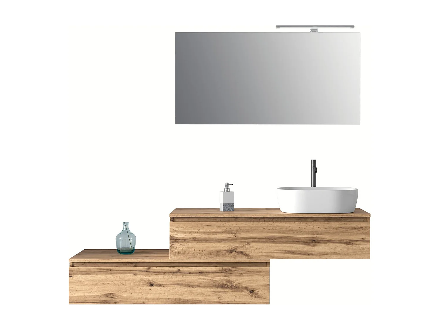 Composition 5 pièces ASTRA chene