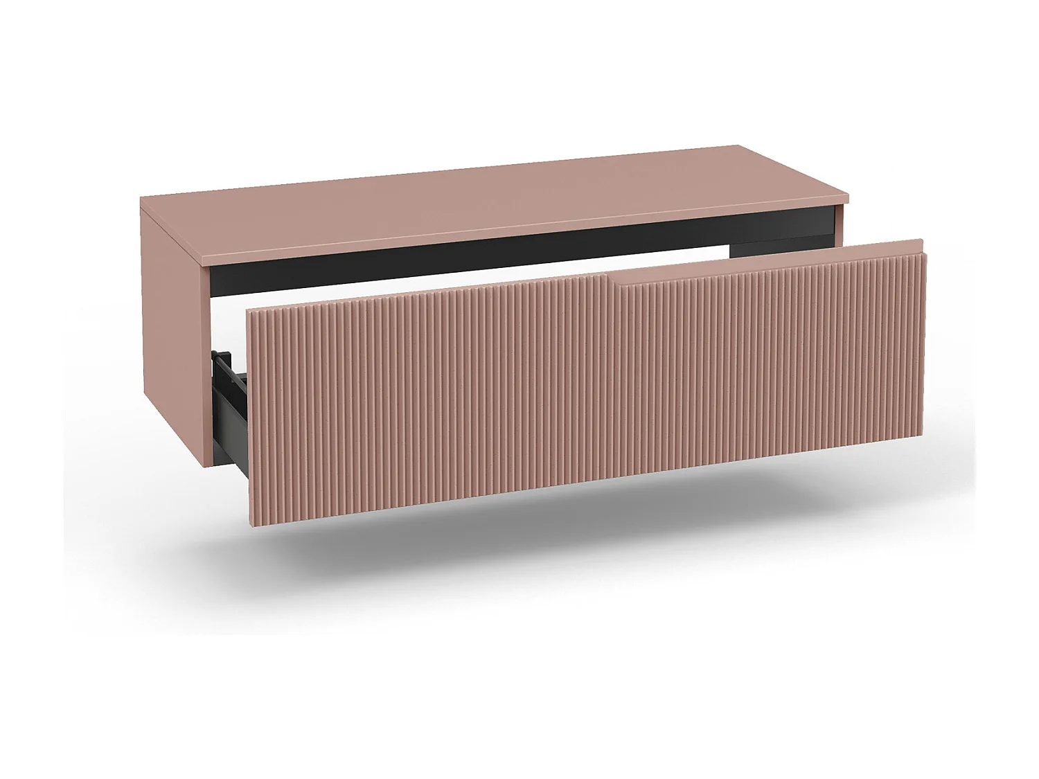 Composition vasque droite 4 pieces VENERE rose poudrè