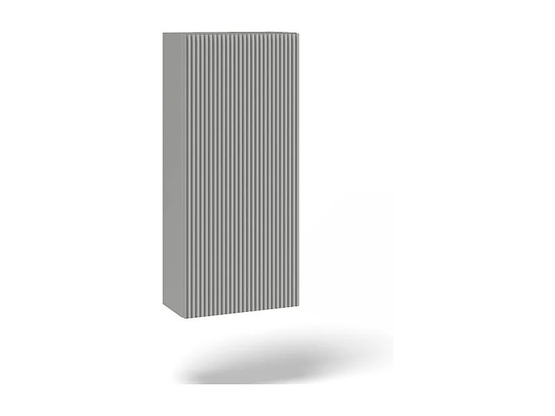 Hoher Hängeschrank VENERE mattgrau