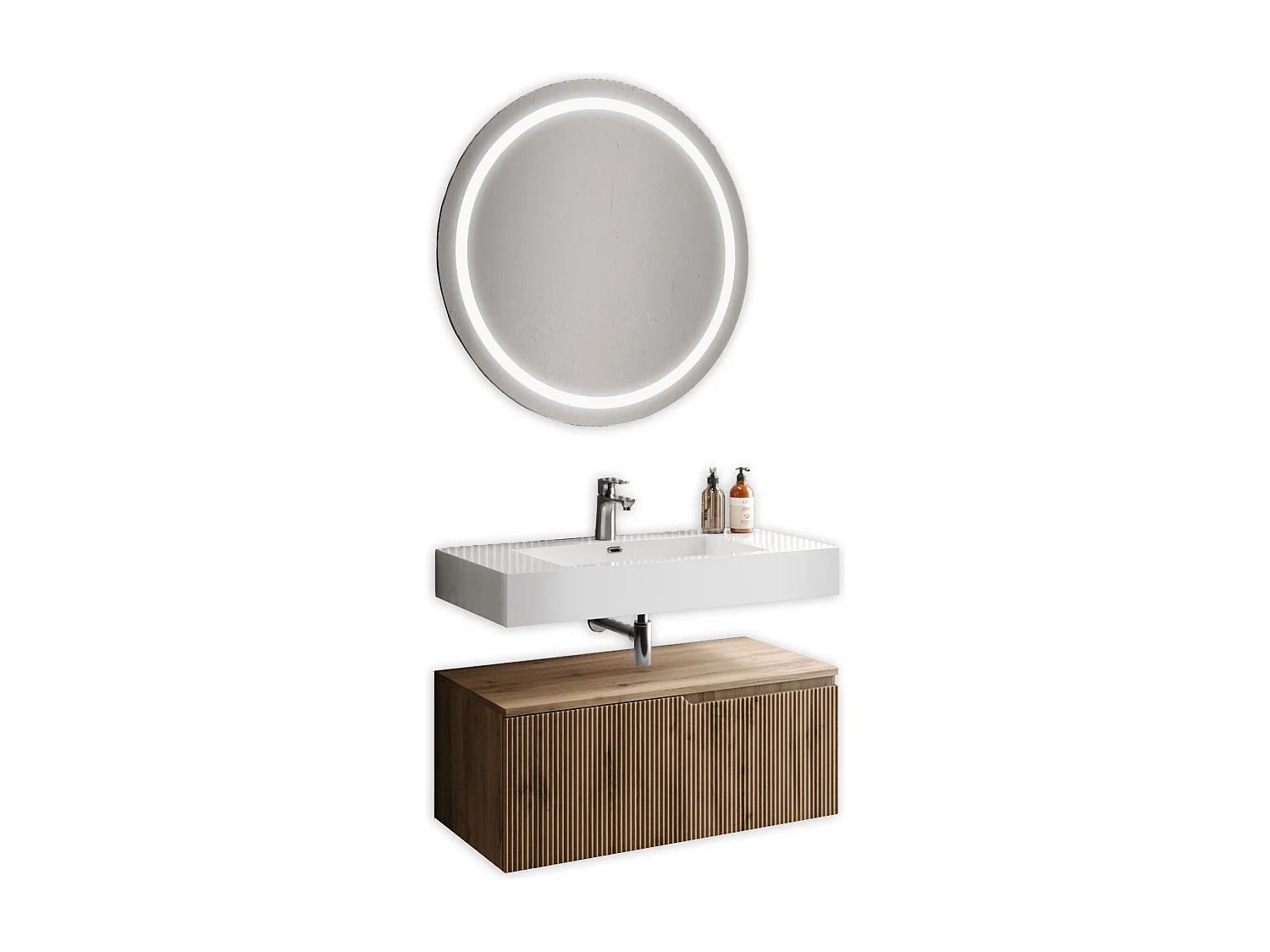 Composition 3 pieces VENERE chène