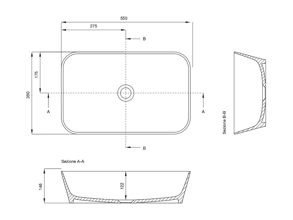 Komposition 4-teilig VENERE puderrosa