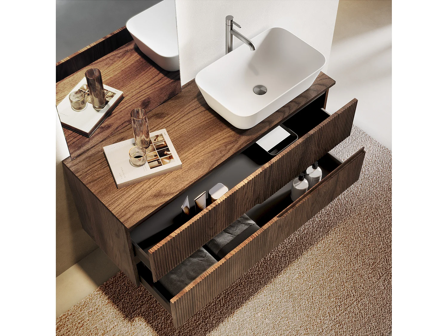 Composição 4 peças VENERE carvalho rio