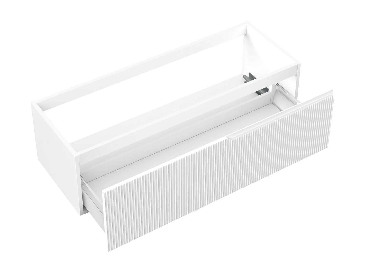 Composizione vasca DX 4 pezzi VENERE bianco opaco