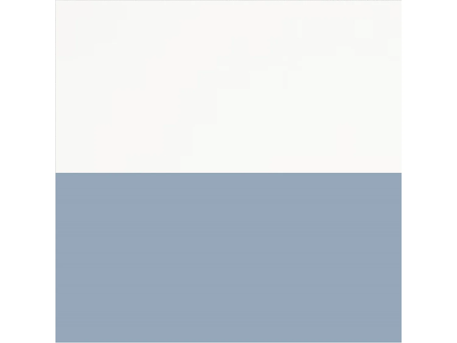 Composition d'èvier double 7 pièces VENERE en blanc/blue tiffany