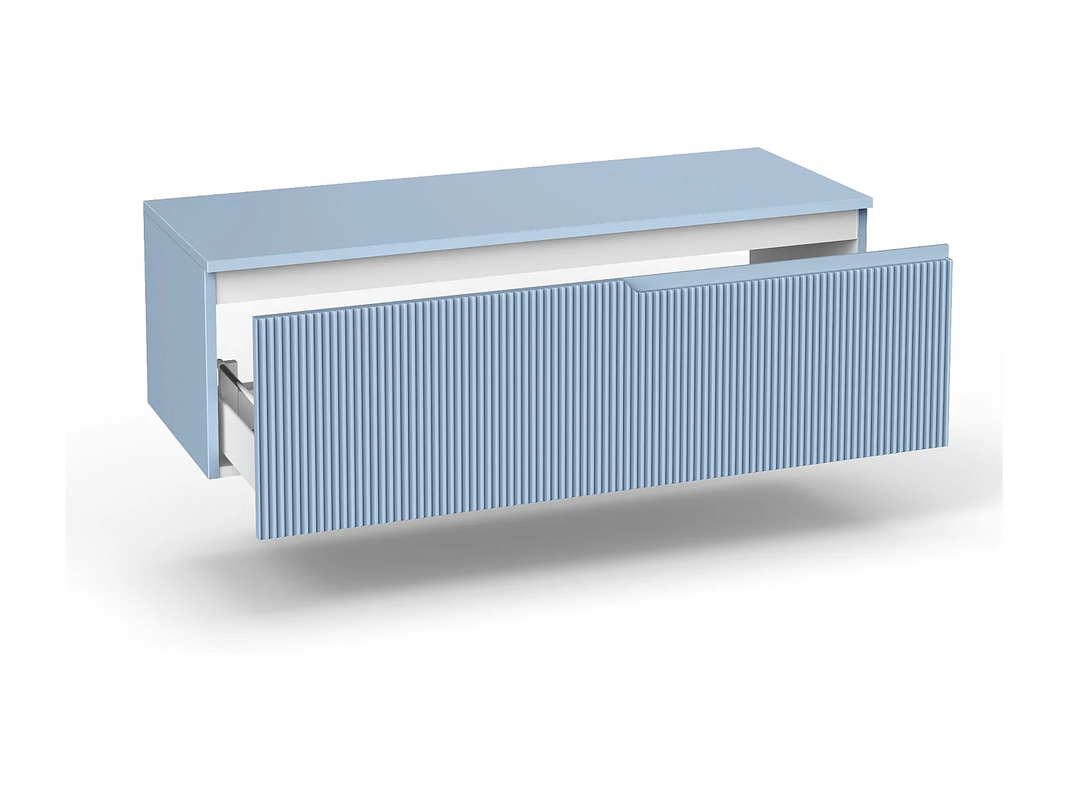 Composition vasque droite 4 pieces VENERE blue ciel tiffany