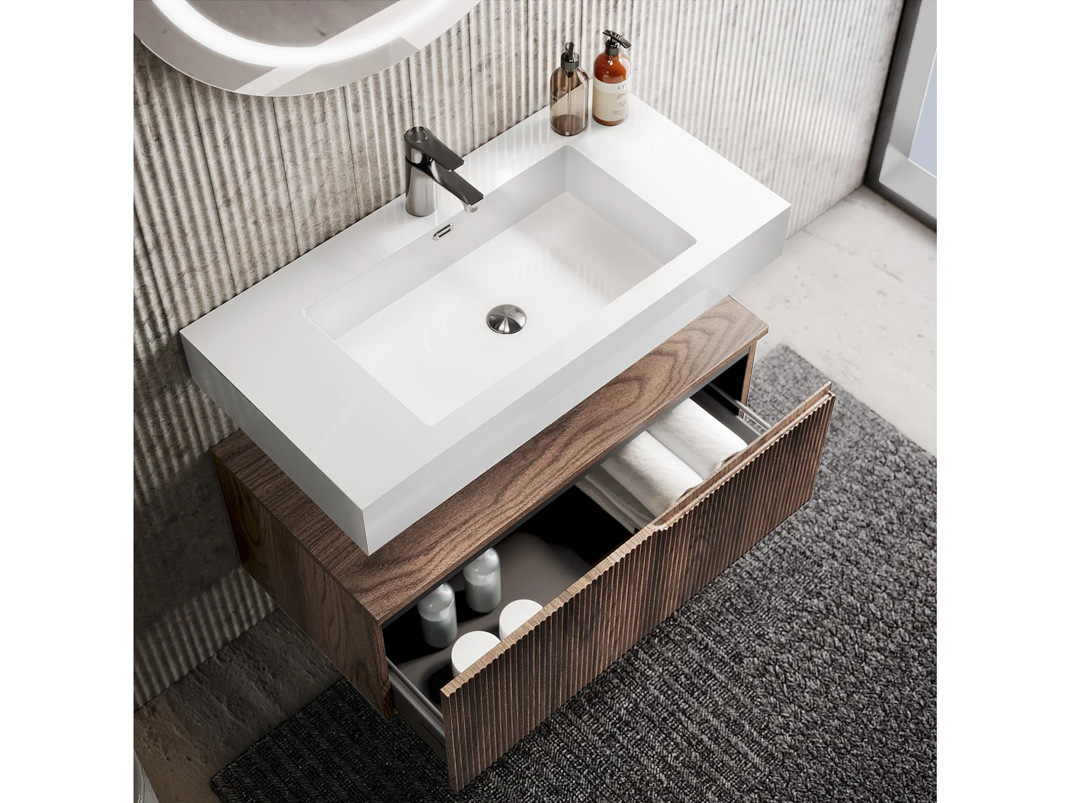 Komposition 3-teilig VENERE Rio-Eiche