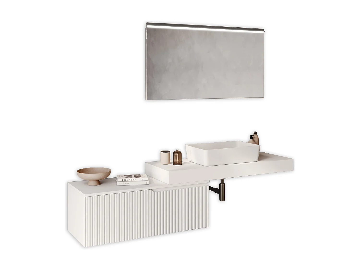 Composition 4 pieces VENERE blanc