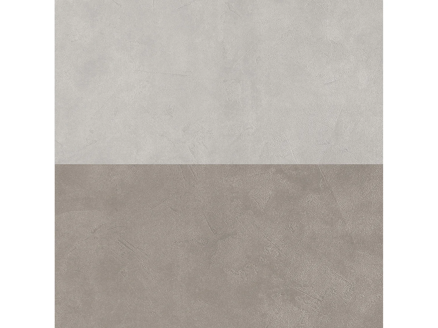 Composition double vasque 4 pieces ASTRA blanc pierre/pierre havane