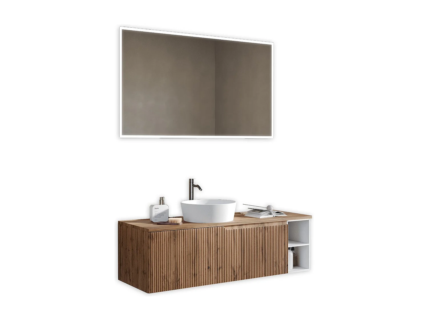 Composizione 5 pezzi VENERE quercia