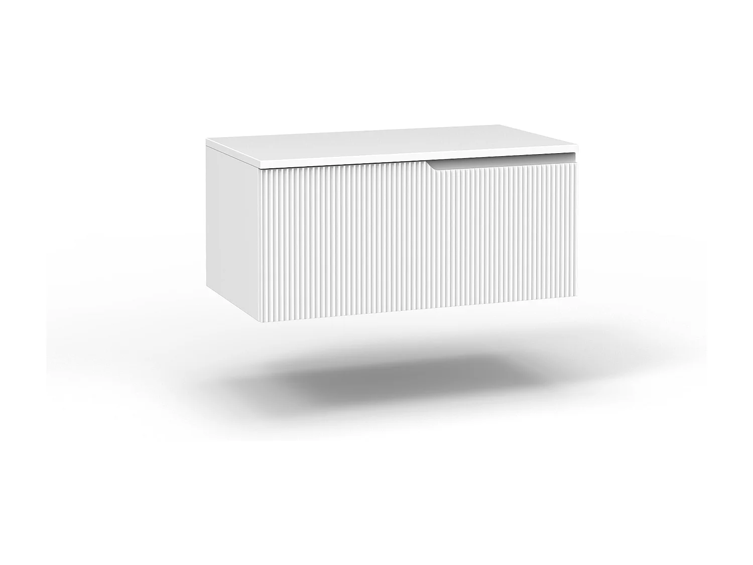 Composition 5 pieces VENERE chène/blanc mat