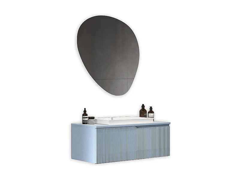 Composition 3 pieces VENERE blue ciel tiffany