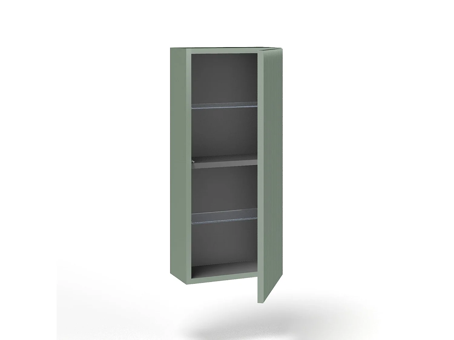 Móvel de parede alto VENERE verde sálvia