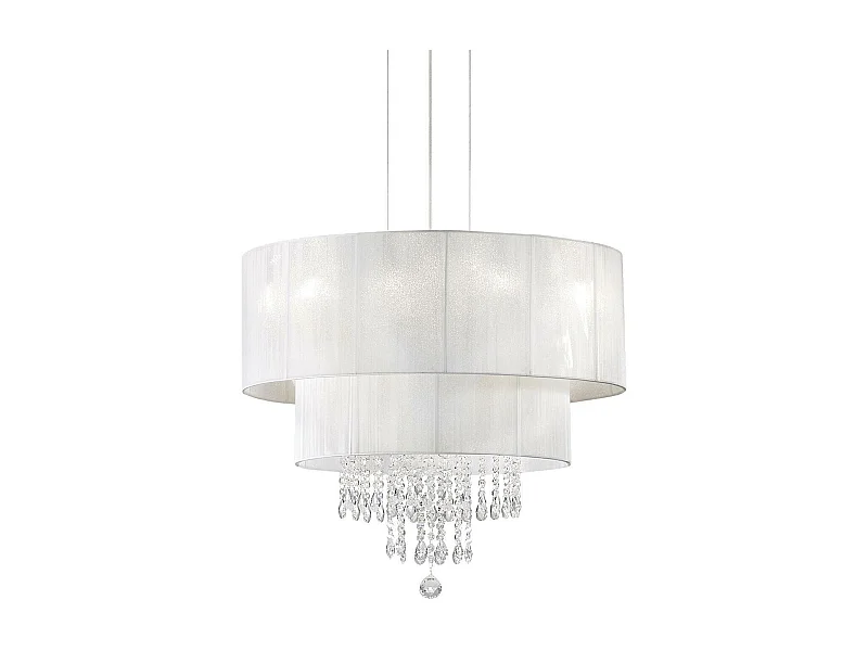 Ideal Lux Opera - 4 Licht Decke Anhänger Weiß