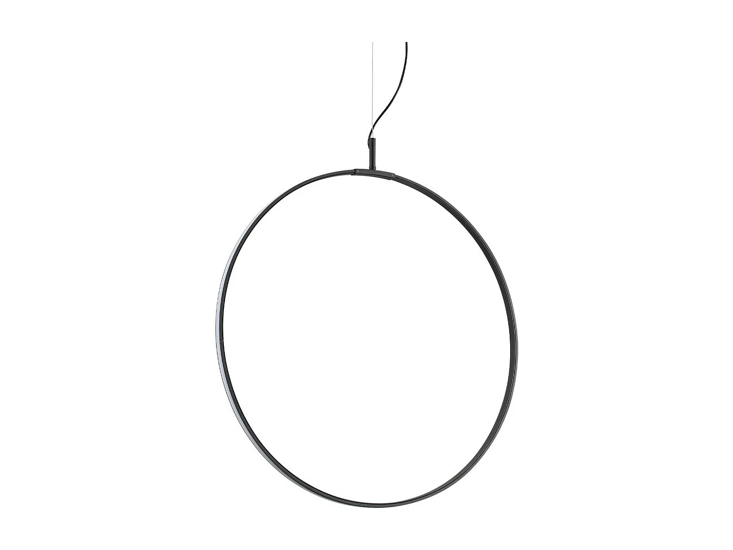 Ideal Lux CIRCUS Lámpara de Techo Colgante LED Integrada 60cm Negra, 3000K