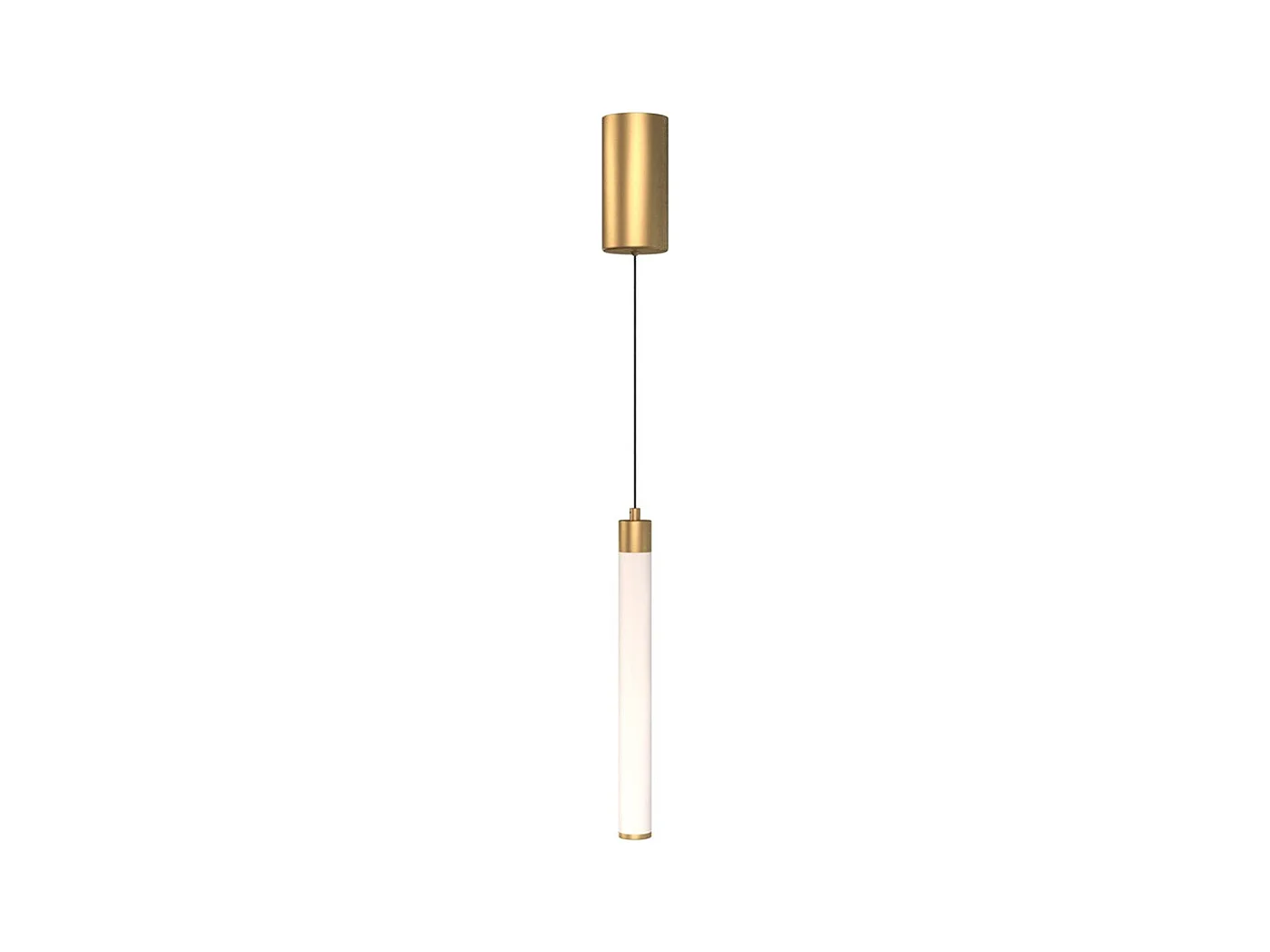 Lampadario A Sospensione Moderno Ray Alluminio Oro Luce Led Integrato 10W