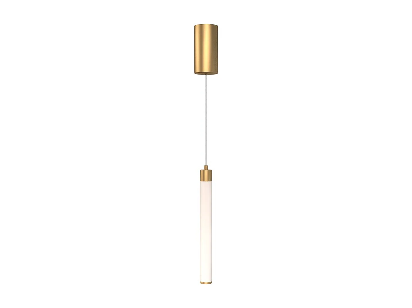 Lampadario A Sospensione Moderno Ray Alluminio Oro Luce Led Integrato 10W
