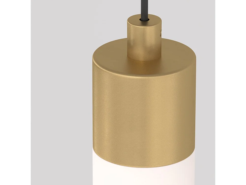Lampadario A Sospensione Moderno Ray Alluminio Oro Luce Led Integrato 10W