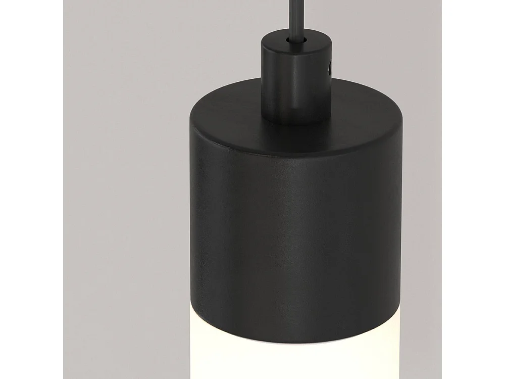 Maytoni Ray Schlanke Pendel-Deckenleuchte Schwarz, 50,6 cm, integrierte LED 3000K