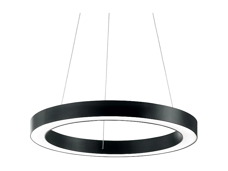 Ideal Lux Oracle Pendentif LED intégré pour plafond moyen noir 3000K