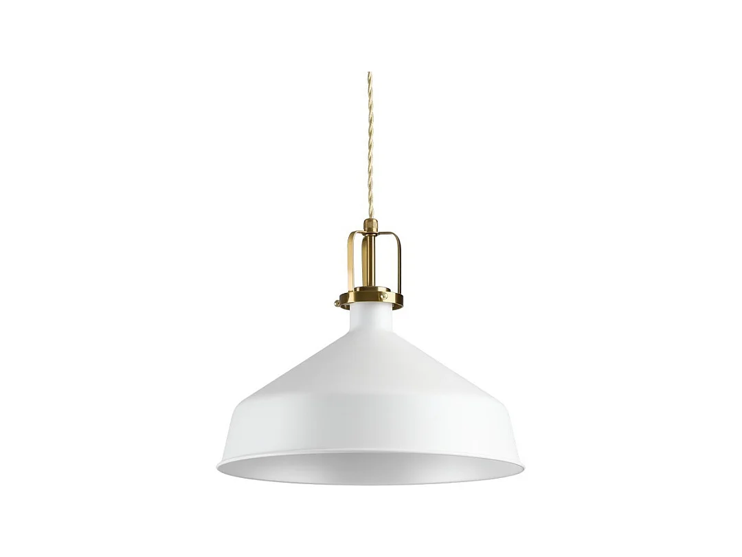 Ideal Lux ERIS-2 Suspension d'intérieur Dome Plafonnier 1 Lumière Blanc, E27