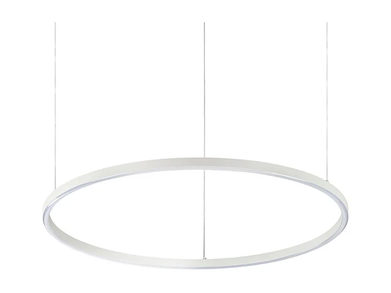 Ideal Lux ORACLE Slim DALI Dimmable Round 70cm Plafonnier LED Intégré Blanc, 3000K