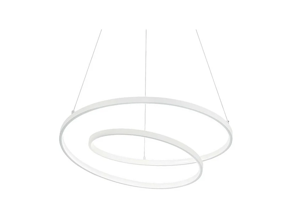 LED Dekorative Swirl Integrierte Pendelleuchte Weiß, 3000K