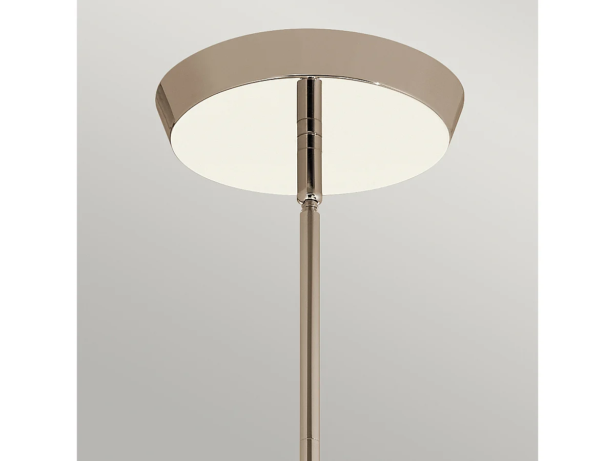 Elstead Kichler Kayva Integrierte LED-Deckenleuchte mit mehreren Armen, poliertes Nickel, 3000 K, IP44