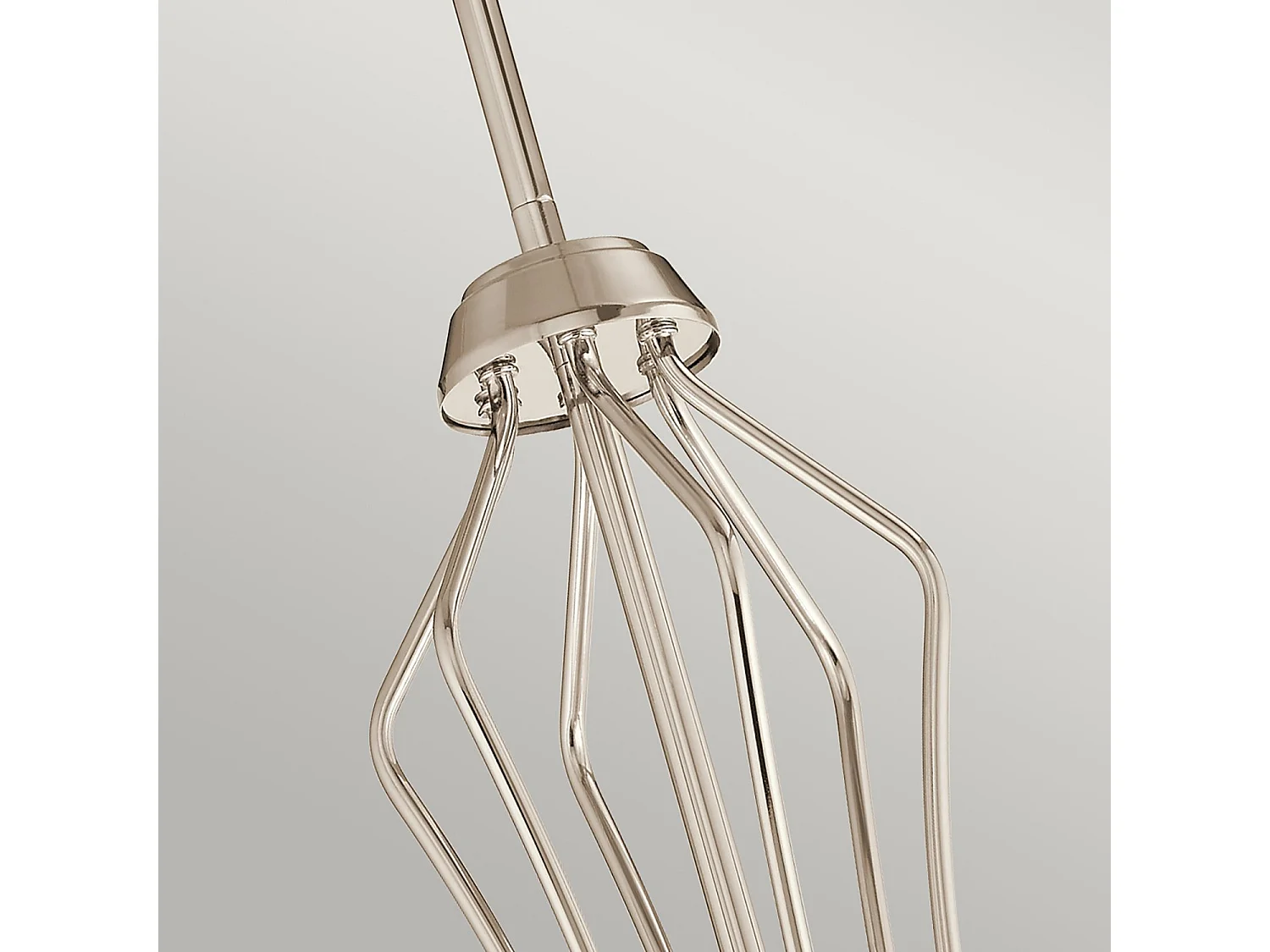 Elstead Kichler Kayva Integrierte LED-Deckenleuchte mit mehreren Armen, poliertes Nickel, 3000 K, IP44