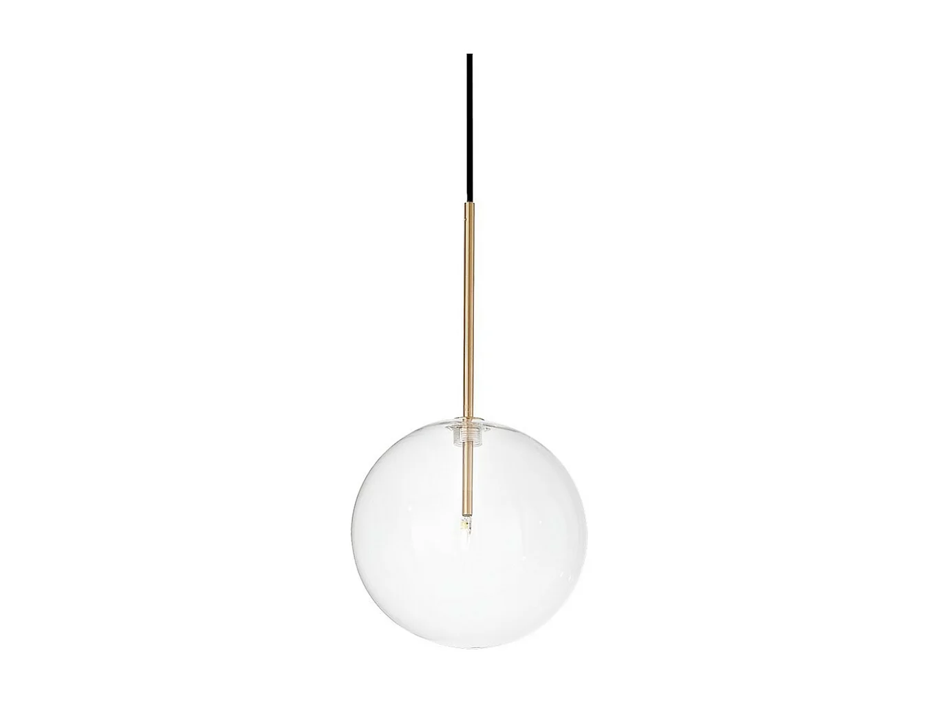 Ideal Lux EQUINOXE Plafonnier Globe 20cm Laiton