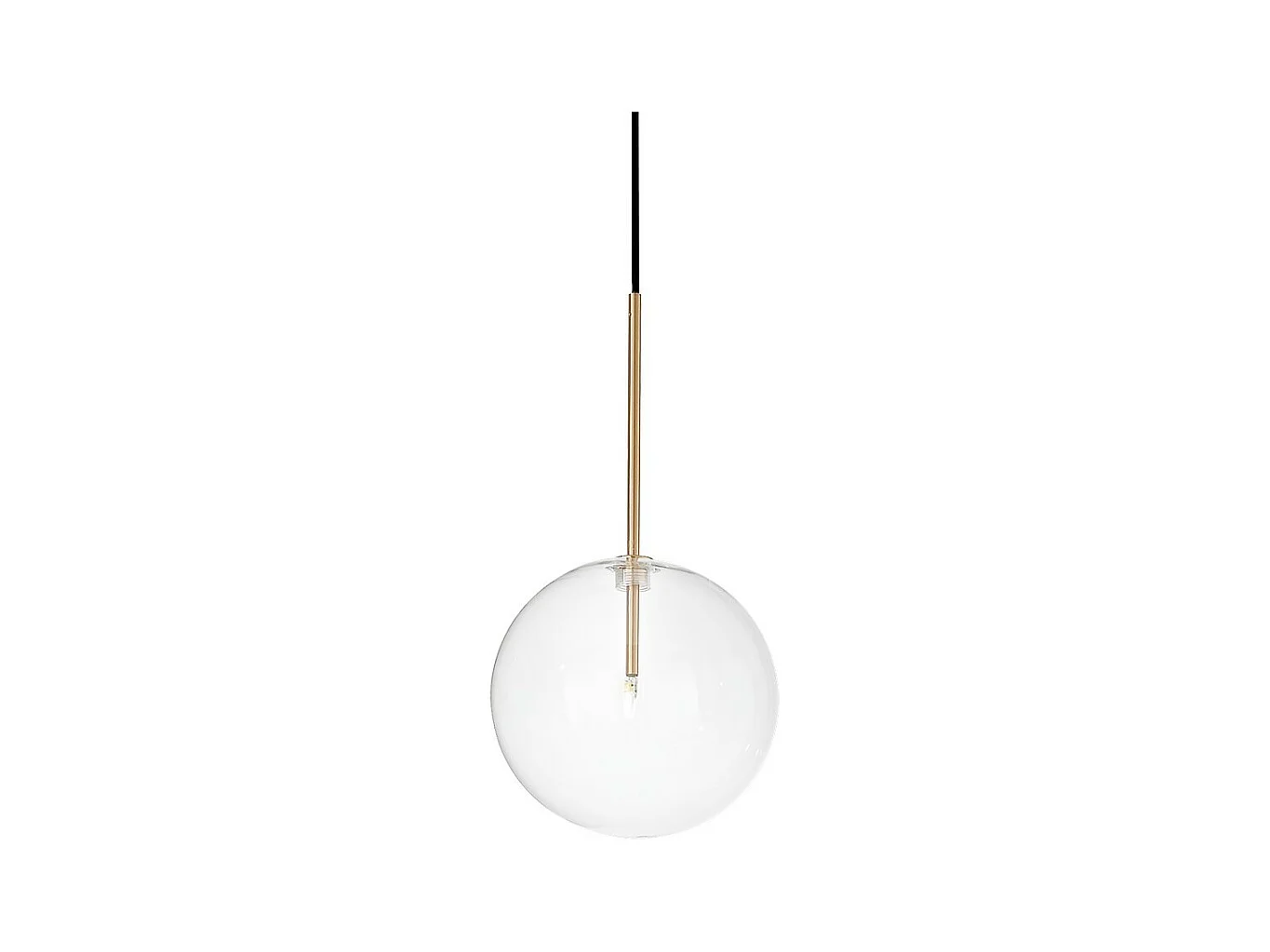 Ideal Lux EQUINOXE Plafonnier Globe 20cm Laiton