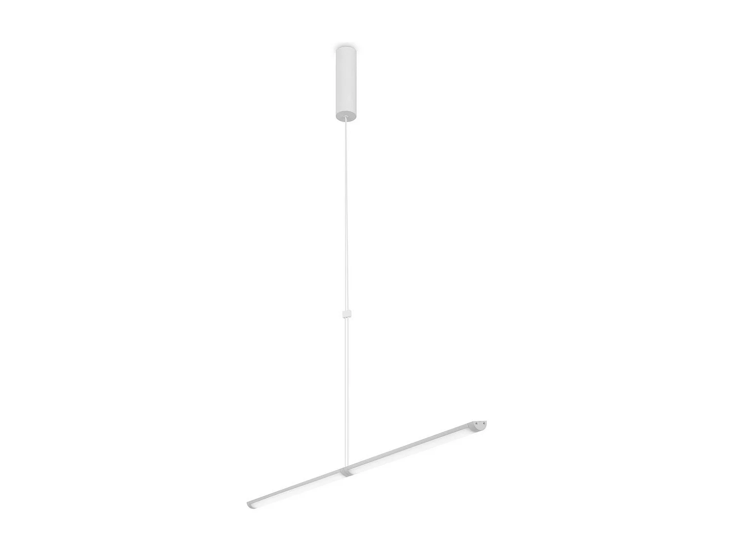 Maytoni Supersymmetry Plafón colgante LED integrado moderno blanco 4000K