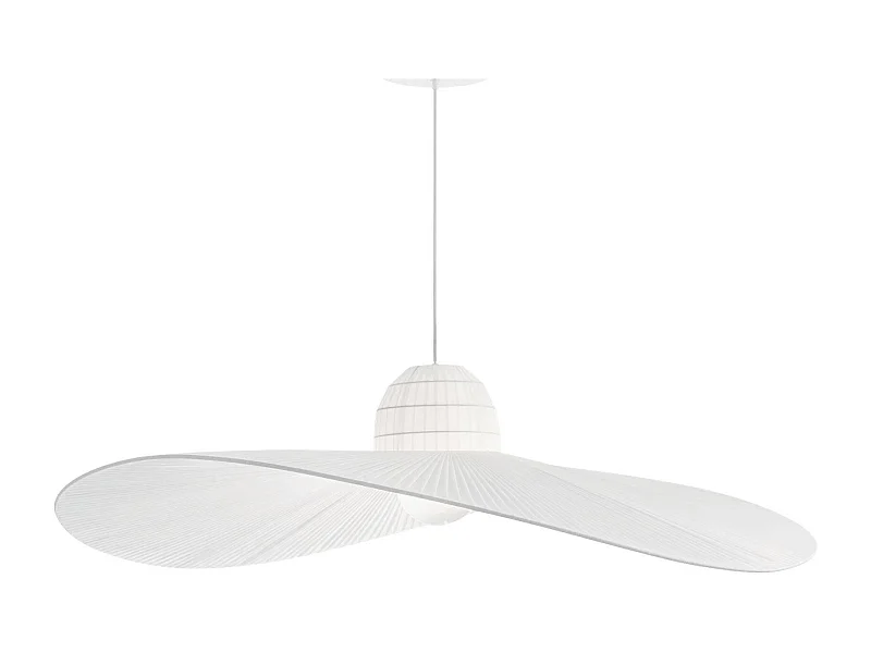 Ideal Lux Madame - 1 luz colgante de techo tipo domo blanco