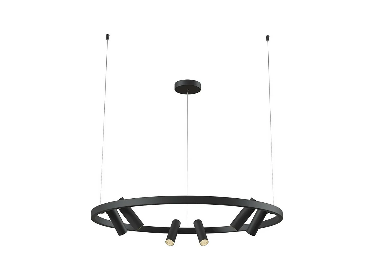 Satellite Plafonnier LED intégré Noir